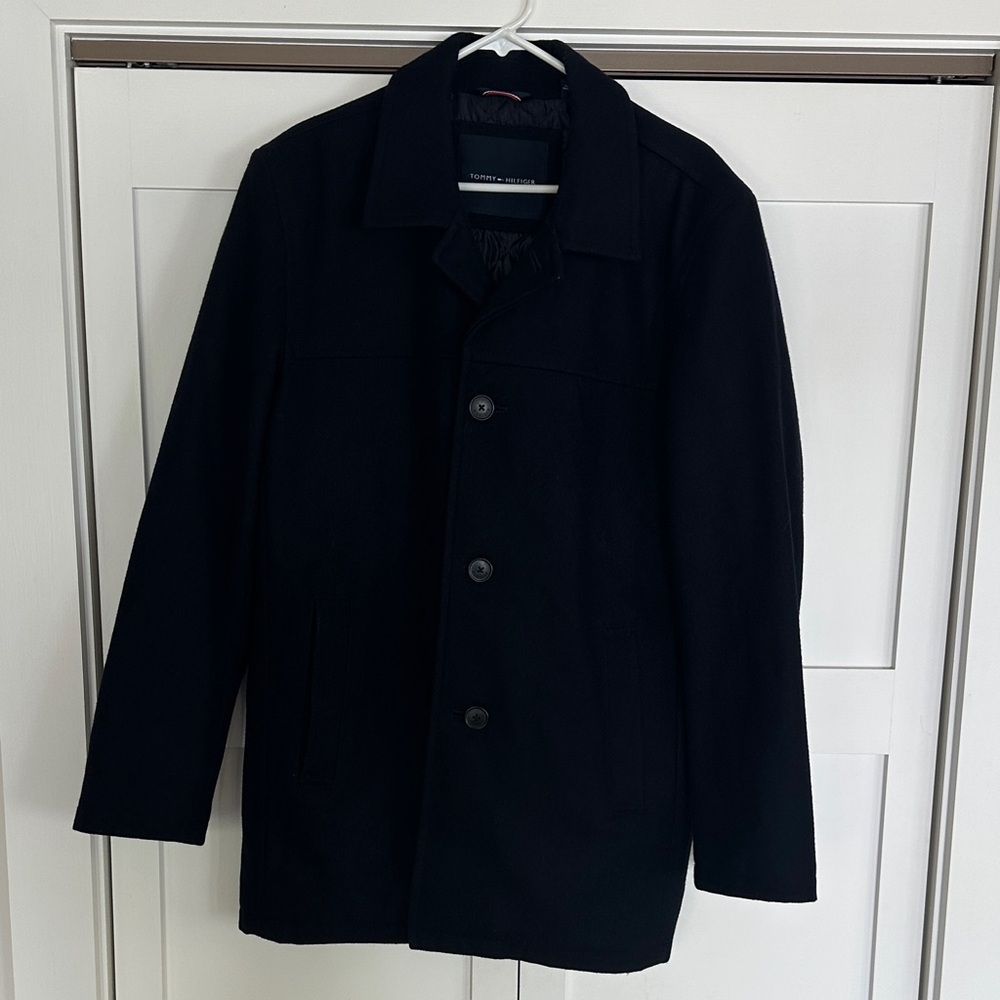 Tommy Hilfiger Men's Navy Peacoat